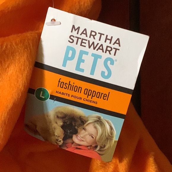 MARTHA STEWART- Large Pumpkin 🎃 Dog Costume - Picture 3 of 6